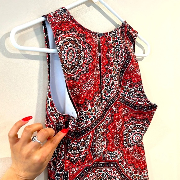 🔥Abercrombie & Fitch Red A-Line Mini Dress🔥 - Picture 3 of 7